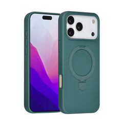 TUNIQ iPhone 17 Pro Max Back cover case - Magsafe With Ring Stand - Hanger - Dark Green