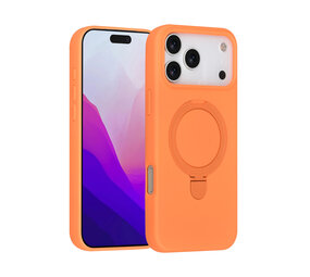 TUNIQ TUNIQ iPhone 17 Pro Max Back cover coque - Magsafe With Ring Stand - Hanger - Tangerine Orange TUNIQ TUNIQ iPhone 17 Pro Max Back cover coque - Magsafe With Ring Stand - Hanger - Tangerine Orange