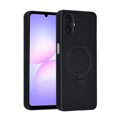 TUNIQ Galaxy A07 Back cover case - Magsafe With Ring Stand - Hanger - Black