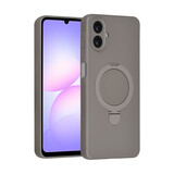 TUNIQ TUNIQ Galaxy A07 Backcover hoesje - Magsafe With Ring Stand - Hanger - Titanium Grey TUNIQ TUNIQ Galaxy A07 Backcover hoesje - Magsafe With Ring Stand - Hanger - Titanium Grey