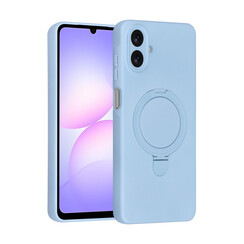 TUNIQ Galaxy A07 Back cover case - Magsafe With Ring Stand - Hanger - Baby Blue