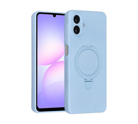 TUNIQ TUNIQ Galaxy A07 Back cover case - Magsafe With Ring Stand - Hanger - Baby Blue TUNIQ TUNIQ Galaxy A07 Back cover case - Magsafe With Ring Stand - Hanger - Baby Blue
