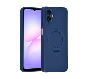 TUNIQ TUNIQ Galaxy A07 Back cover coque - Magsafe With Ring Stand - Hanger - Navy Blue TUNIQ TUNIQ Galaxy A07 Back cover coque - Magsafe With Ring Stand - Hanger - Navy Blue