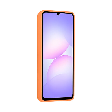 TUNIQ TUNIQ Galaxy A07 Back cover case - Magsafe With Ring Stand - Hanger - Tangerine Orange TUNIQ TUNIQ Galaxy A07 Back cover case - Magsafe With Ring Stand - Hanger - Tangerine Orange