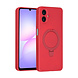 TUNIQ TUNIQ Galaxy A07 Back-Cover hul - Magsafe With Ring Stand - Hanger - Cherry Red TUNIQ TUNIQ Galaxy A07 Back-Cover hul - Magsafe With Ring Stand - Hanger - Cherry Red
