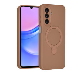 TUNIQ TUNIQ Galaxy A17 Back cover case - Magsafe With Ring Stand - Hanger - Desert Brown TUNIQ TUNIQ Galaxy A17 Back cover case - Magsafe With Ring Stand - Hanger - Desert Brown