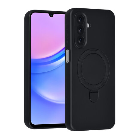 TUNIQ TUNIQ Galaxy A17 Back cover coque - Magsafe With Ring Stand - Hanger - Noir TUNIQ TUNIQ Galaxy A17 Back cover coque - Magsafe With Ring Stand - Hanger - Noir