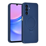 TUNIQ TUNIQ Galaxy A17 Back cover case - Magsafe With Ring Stand - Hanger - Navy Blue TUNIQ TUNIQ Galaxy A17 Back cover case - Magsafe With Ring Stand - Hanger - Navy Blue
