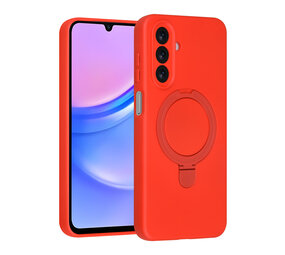 TUNIQ TUNIQ Galaxy A17 Back-Cover hul - Magsafe With Ring Stand - Hanger - Classic Red TUNIQ TUNIQ Galaxy A17 Back-Cover hul - Magsafe With Ring Stand - Hanger - Classic Red