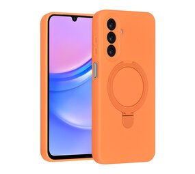 TUNIQ TUNIQ Galaxy A17 Back cover coque - Magsafe With Ring Stand - Hanger - Tangerine Orange TUNIQ TUNIQ Galaxy A17 Back cover coque - Magsafe With Ring Stand - Hanger - Tangerine Orange