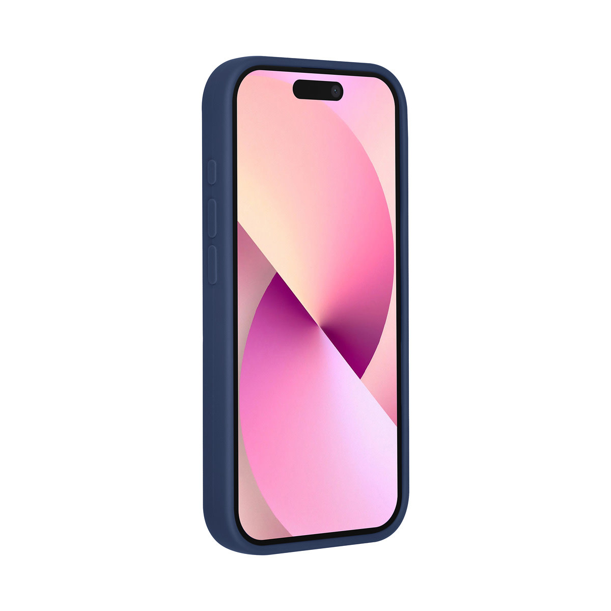 TUNIQ TUNIQ iPhone 17 Backcover hoesje - Premium Liquid Silicon - DonkerBlauw, foto 4 van 5