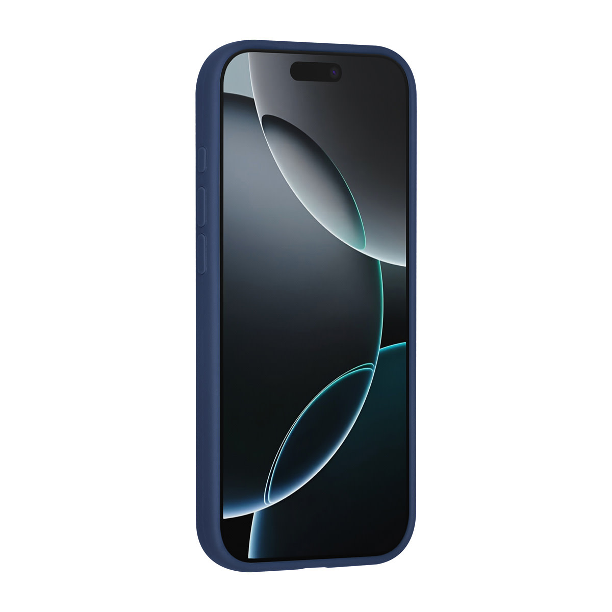 TUNIQ TUNIQ iPhone 17 Air Backcover hoesje - Premium Liquid Silicon - DonkerBlauw, foto 4 van 6