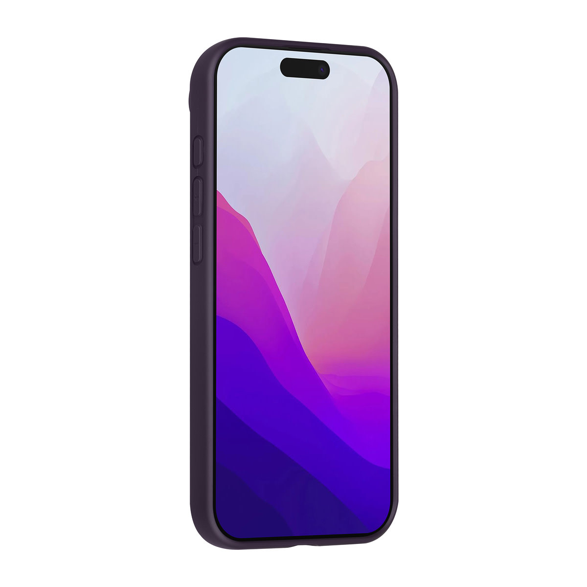 TUNIQ TUNIQ iPhone 17 Air Backcover hoesje - Magsafe With Ring Stand - Hanger - Grape Purple, foto 2 van 3