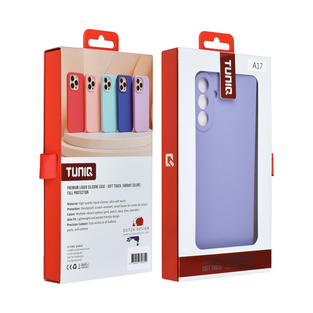 TUNIQ TUNIQ Galaxy A17 Back cover case - - Lilac TUNIQ TUNIQ Galaxy A17 Back cover case - - Lilac