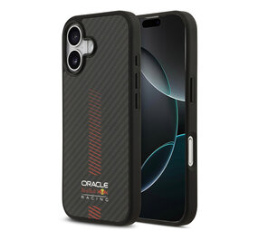 Red Bull Racing Red Bull Racing iPhone 17 Backcover hoesje - Magsafe - Kevlar - Powerbar - Zwart Red Bull Racing Red Bull Racing iPhone 17 Backcover hoesje - Magsafe - Kevlar - Powerbar - Zwart