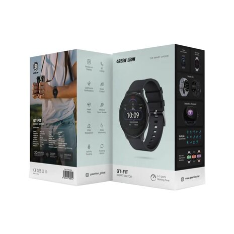 Green Lion Green Lion GT-FIT Smart Watch - Noir Green Lion Green Lion GT-FIT Smart Watch - Noir