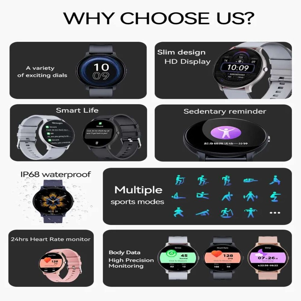 Green Lion Green Lion GT-FIT Smart Watch - Blue Green Lion Green Lion GT-FIT Smart Watch - Blue