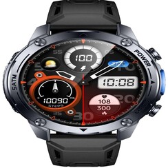 Green Lion Vision GPS Smart Watch - Black