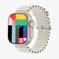 Green Lion Communicate Ultra Smart Watch - Argent