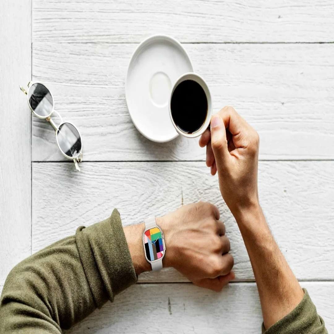 Green Lion Green Lion Communicate Ultra Smart Watch - Zilver, foto 6 van 6