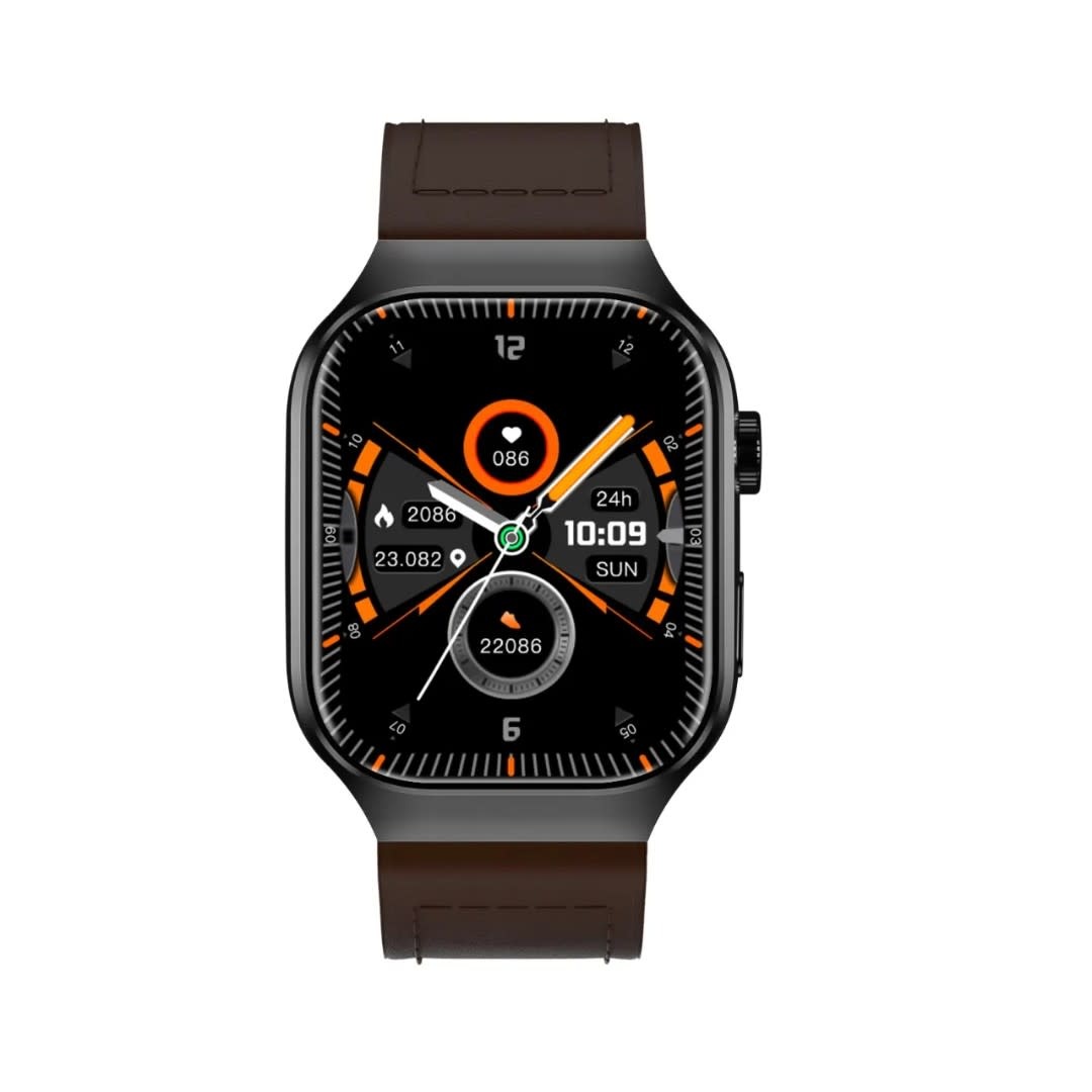 Green Lion Green Lion Ridge Smart Watch - Bruin, foto 2 van 4