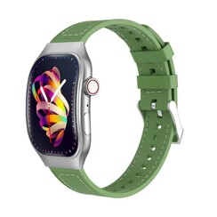 Green Lion Ridge Smart Watch - Silver