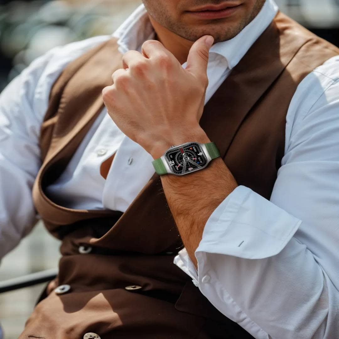 Green Lion Green Lion Ridge Smart Watch - Zilver, foto 6 van 6