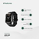Green Lion Green Lion Gravix Smart Watch - Schwarz Green Lion Green Lion Gravix Smart Watch - Schwarz