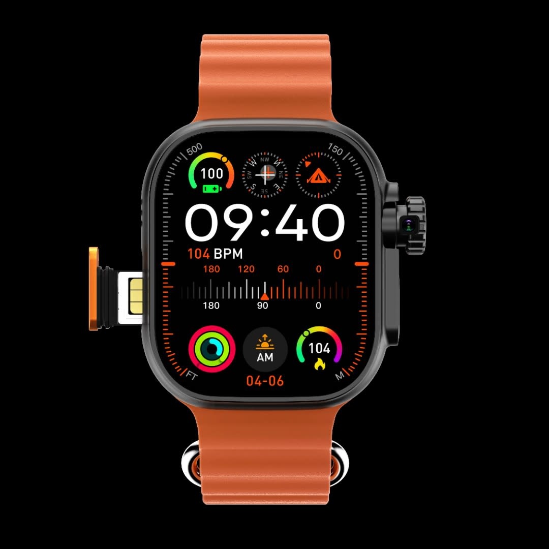 Green Lion Green Lion 4G Ultra Smart Watch - Zwart, foto 3 van 4