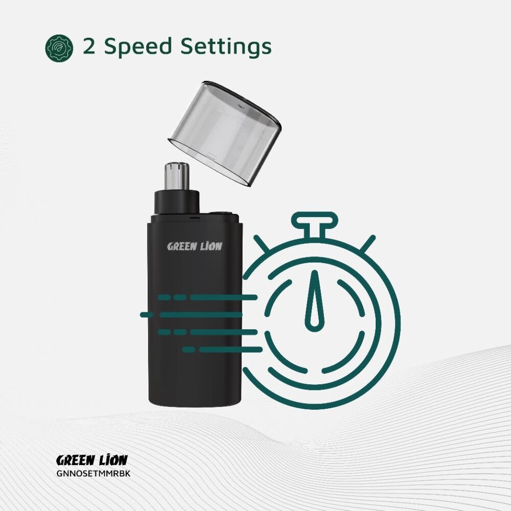 Green Lion Green Lion Nose Pro Nose and Ear Trimmer - Black Green Lion Green Lion Nose Pro Nose and Ear Trimmer - Black