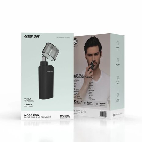 Green Lion Green Lion Nose Pro Nose and Ear Trimmer - Black Green Lion Green Lion Nose Pro Nose and Ear Trimmer - Black