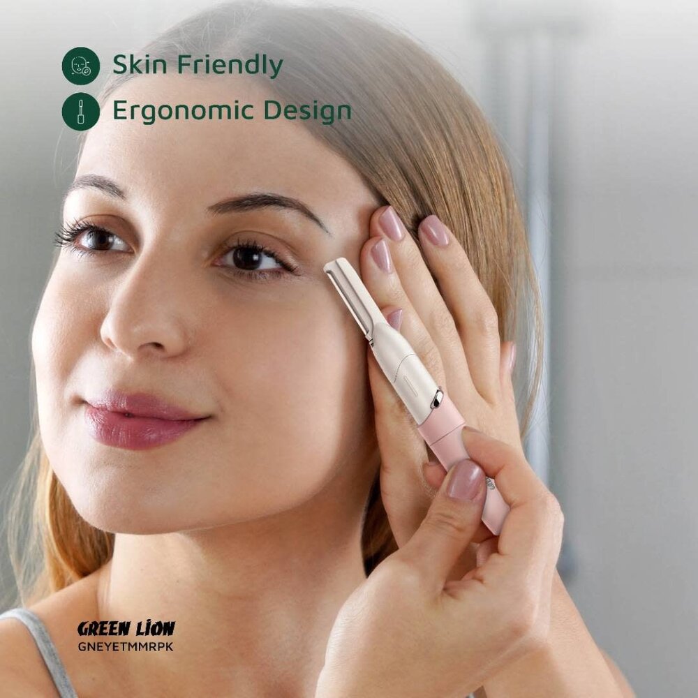 Green Lion Green Lion Eyebrow Hair Trimmer - Rose Green Lion Green Lion Eyebrow Hair Trimmer - Rose
