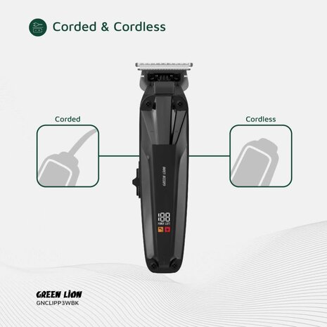 Green Lion Green Lion Clip Master Professional Hair Clipper - Black Green Lion Green Lion Clip Master Professional Hair Clipper - Black