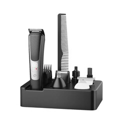 Green Lion 5 in 1 Grooming Set - 600mAh - Black