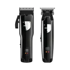 Green Lion Pro Trim Duo Hair Clipper - Schwarz