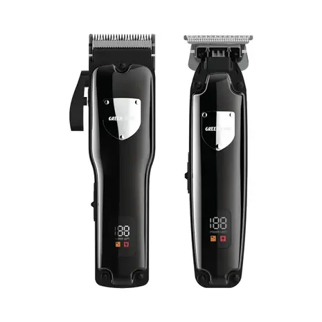 Green Lion Green Lion Pro Trim Duo Hair Clipper - Schwarz Green Lion Green Lion Pro Trim Duo Hair Clipper - Schwarz