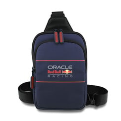 Red Bull Racing Nylon Crossbody Bag - Oversized Logo - Navy