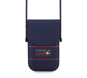 Red Bull Racing Red Bull Racing Meshed PU Sac de téléphone - Oversized Logo - Navy Red Bull Racing Red Bull Racing Meshed PU Sac de téléphone - Oversized Logo - Navy