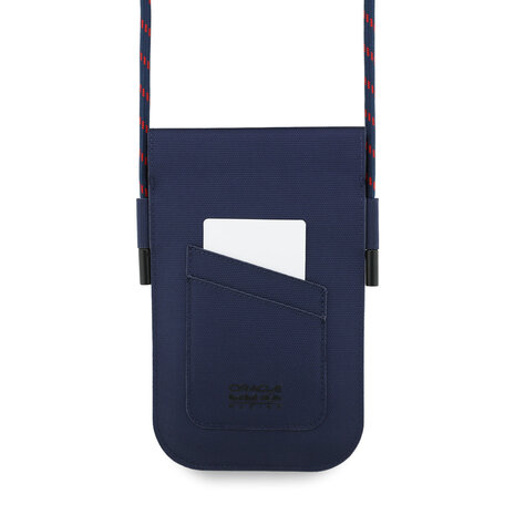 Red Bull Racing Red Bull Racing Meshed PU Sac de téléphone - Oversized Logo - Navy Red Bull Racing Red Bull Racing Meshed PU Sac de téléphone - Oversized Logo - Navy