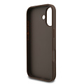 Guess Guess iPhone 17 Back cover case - 4G Bottom Stripe - Brown