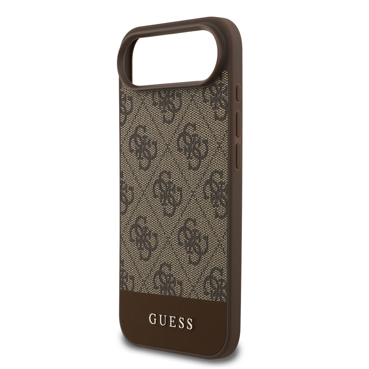 Guess Guess iPhone 17 Air Backcover hoesje - 4G Bottom Stripe - Bruin, foto 5 van 6