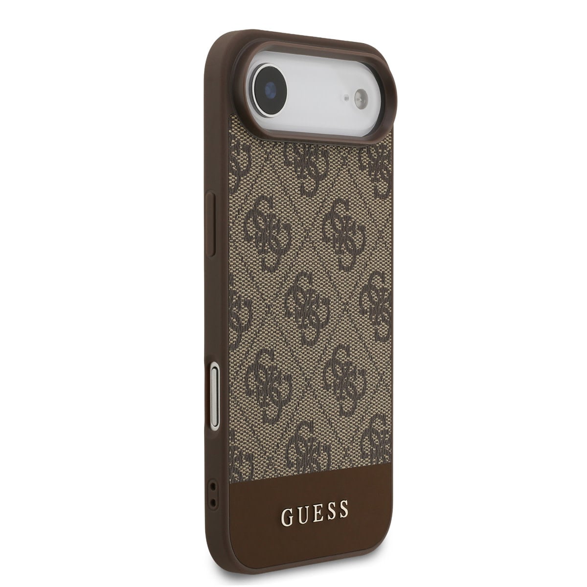 Guess Guess iPhone 17 Air Backcover hoesje - 4G Bottom Stripe - Bruin, foto 4 van 6