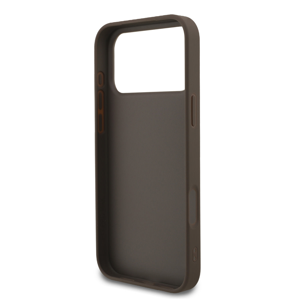 Guess Guess iPhone 17 Pro Max Backcover hoesje - 4G Bottom Stripe - Bruin, foto 6 van 6