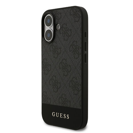 Guess Guess iPhone 17 Back cover case - 4G Bottom Stripe - Grey Guess Guess iPhone 17 Back cover case - 4G Bottom Stripe - Grey
