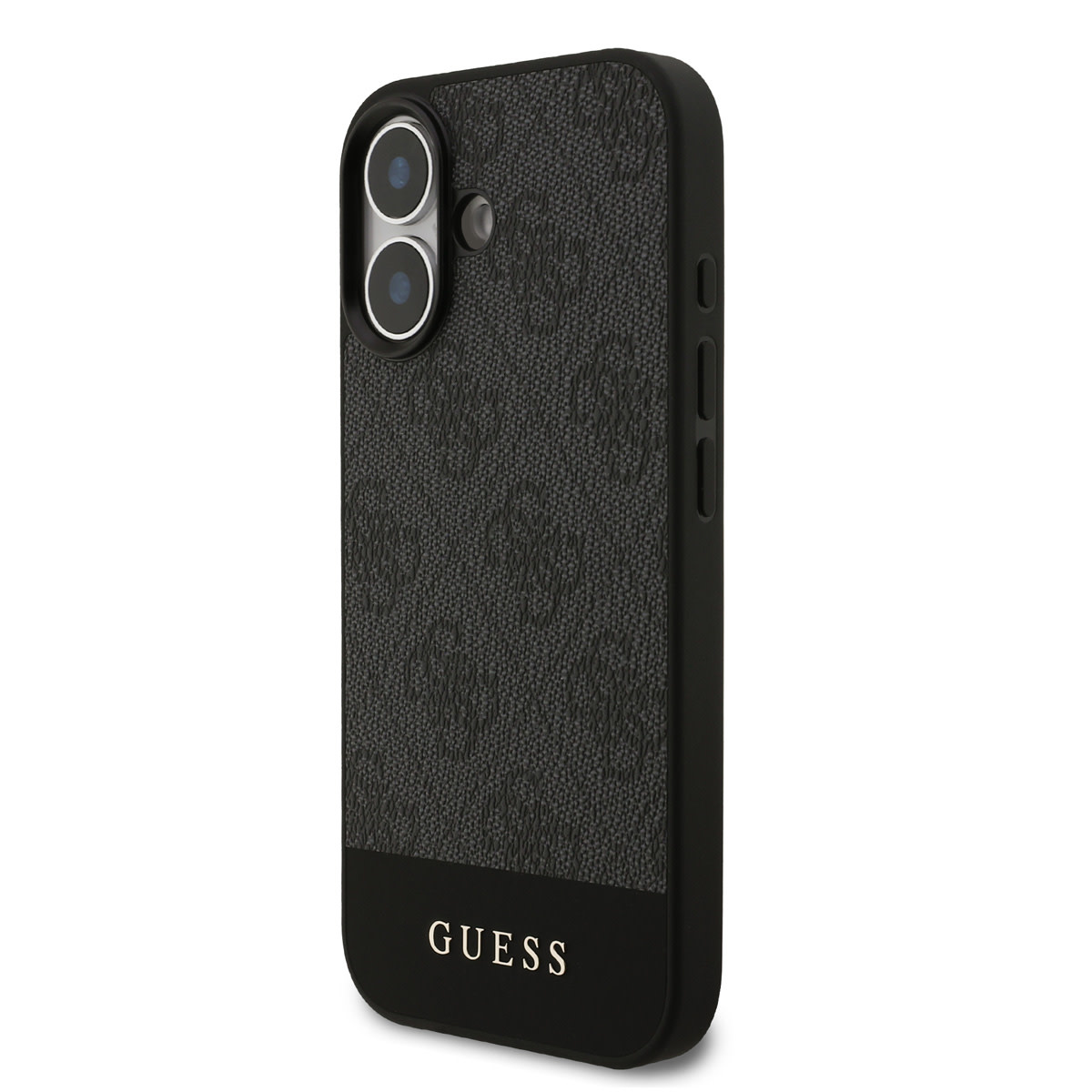 Guess Guess iPhone 17 Backcover hoesje - 4G Bottom Stripe - Grijs, foto 2 van 6