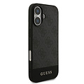 Guess Guess iPhone 17 Back cover case - 4G Bottom Stripe - Grey