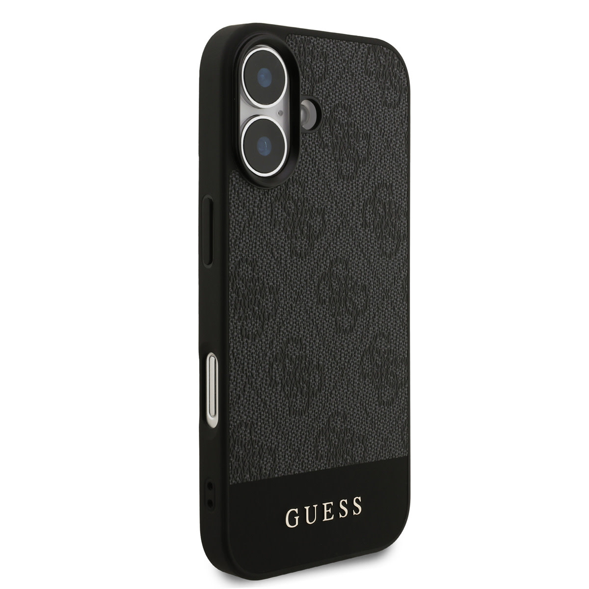 Guess Guess iPhone 17 Backcover hoesje - 4G Bottom Stripe - Grijs, foto 4 van 6