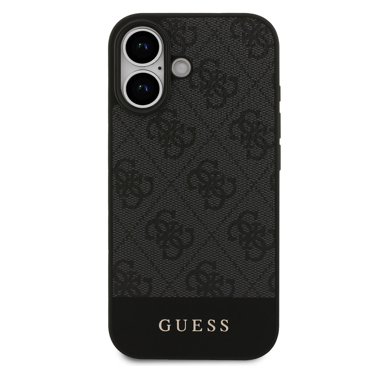 Guess Guess iPhone 17 Backcover hoesje - 4G Bottom Stripe - Grijs, foto 3 van 6
