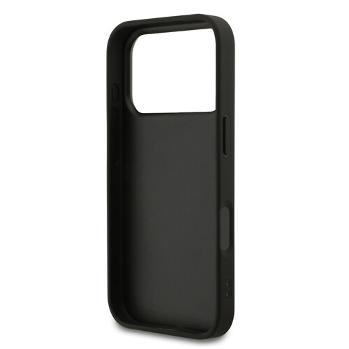 Guess Guess iPhone 17 Pro/iPhone 18 Pro Coque arrière Bande 4G en bas - Gris