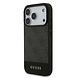 Guess Guess iPhone 17 Pro Back-Cover hul - 4G Bottom Stripe - Grau Guess Guess iPhone 17 Pro Back-Cover hul - 4G Bottom Stripe - Grau